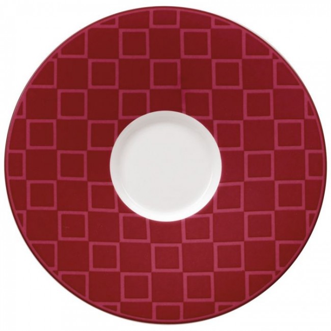 Блюдце к чашке для латте 17 см Caffe Club Uni berry Villeroy & Boch