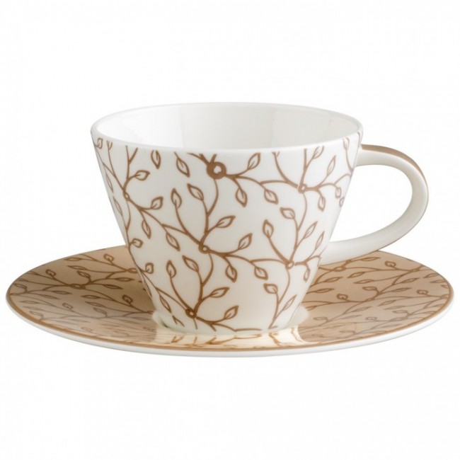Кофейная пара Caffe 0,20 л Club Floral caramel Villeroy & Boch