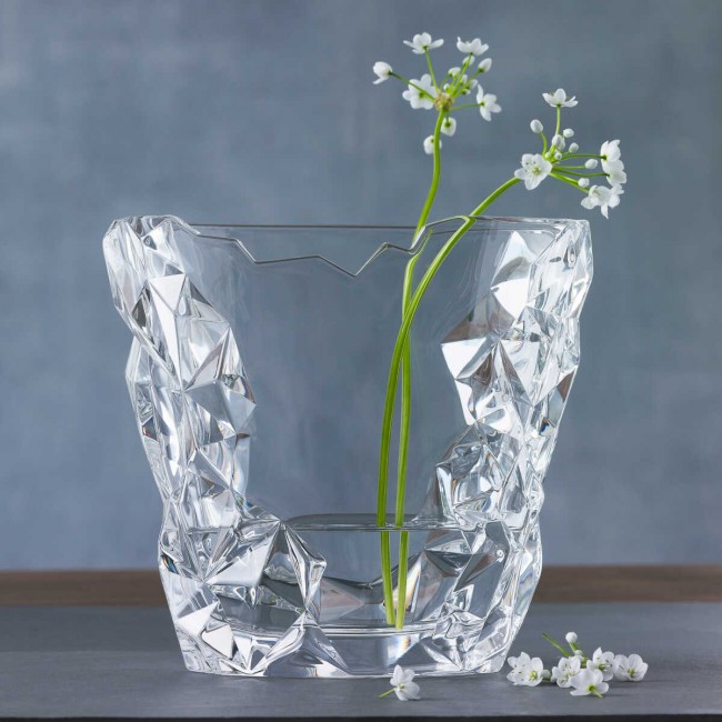 Nachtmann Sculpture Vase oval Glas h: 21 cm / d: 23 cm
