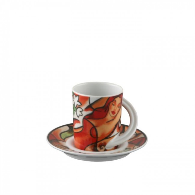 Кофейная пара для эспрессо №45 Ekaterina Moré Cupola Rosenthal