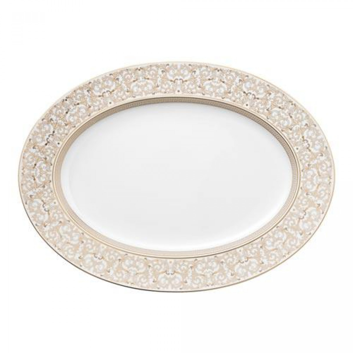 Rosenthal Versace,'Medusa Gala' Блюдо,34 x 24.5 см