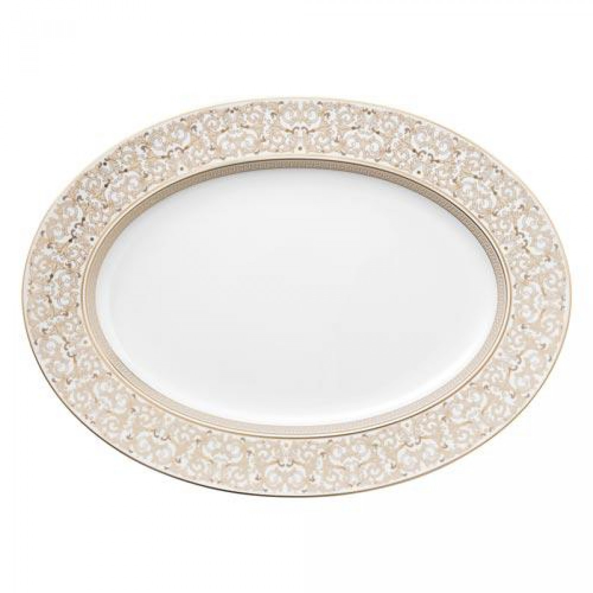 Rosenthal Versace,'Medusa Gala' Блюдо,40.5 x 30 см