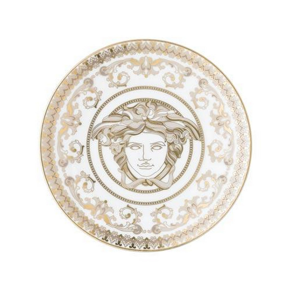 Rosenthal Versace Medusa Gala Teller flach / Schale 10 cm