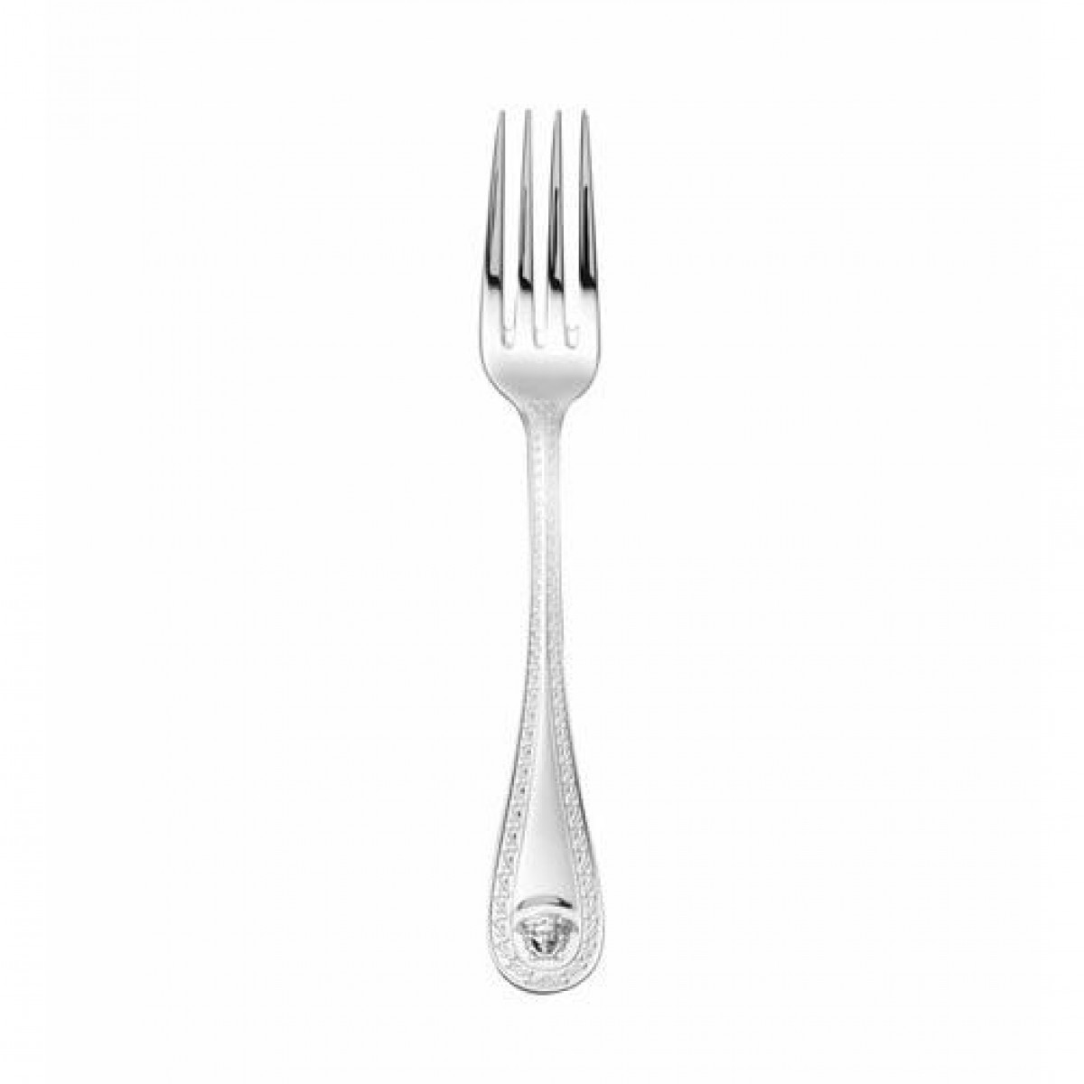 Rosenthal Versace,'Medusa Besteck 150 gramm versilbert' Вилка столовая,20.5 см,150 г посеребрения