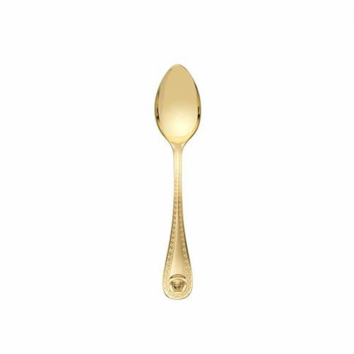 Rosenthal Versace,'Medusa Besteck 14 gramm vergoldet - Feingold 999' Ложка кофейная,14 см