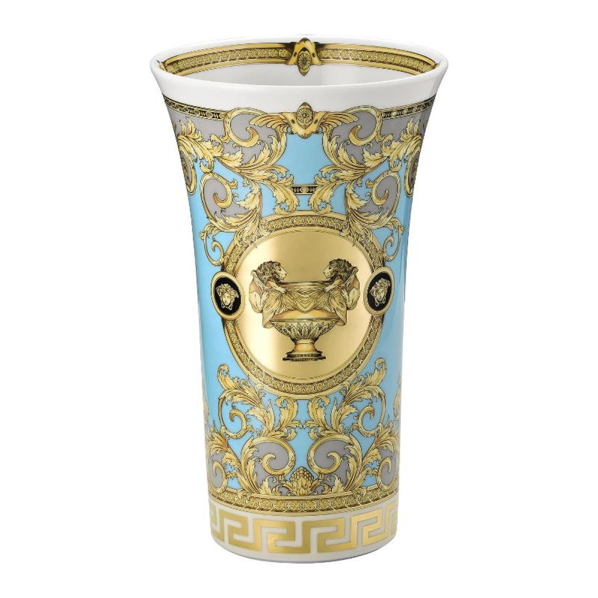 Rosenthal Versace,'Prestige Gala Le Bleu' Ваза,26 см