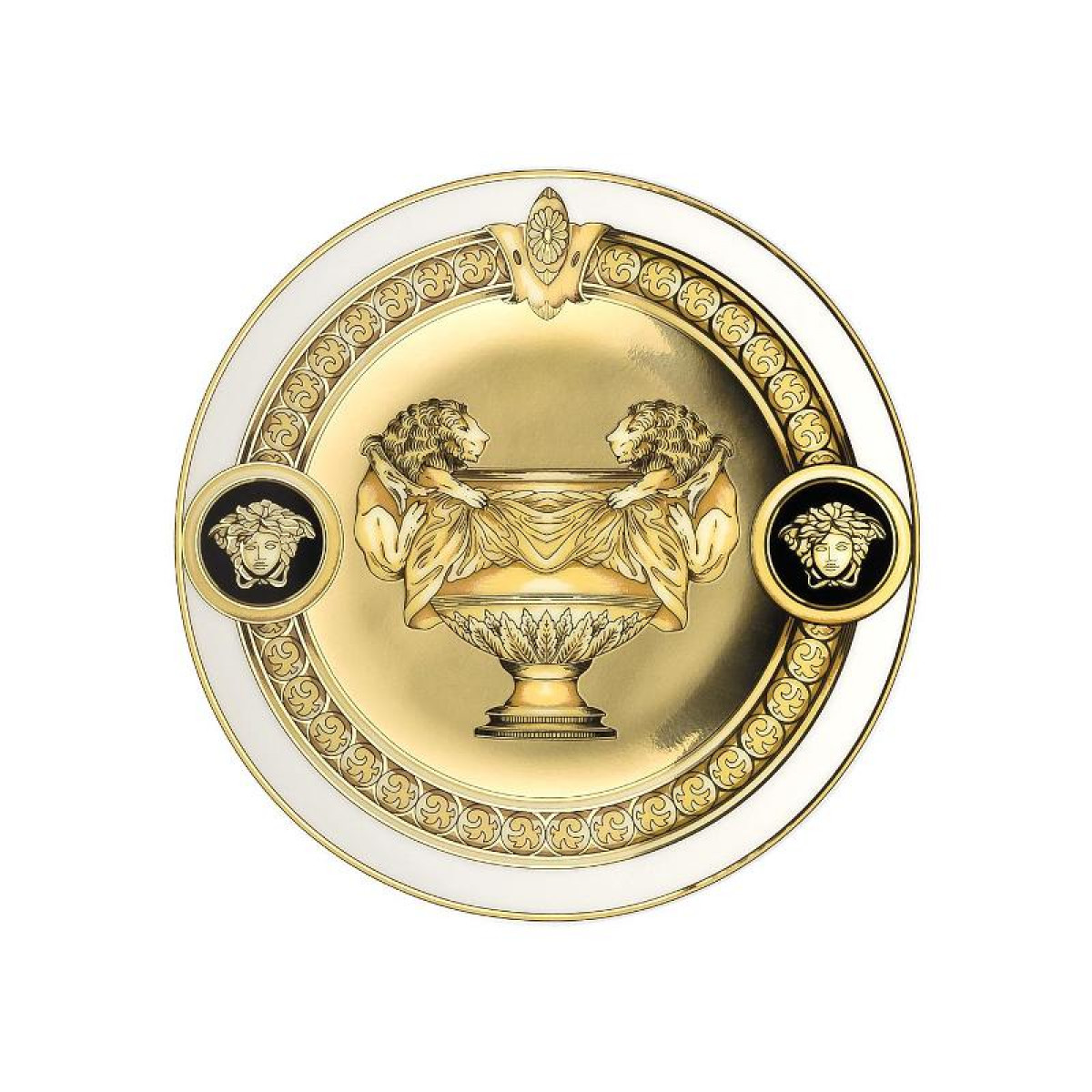 Rosenthal Versace,'Prestige Gala' Тарелка / Пиала плоская,10 см