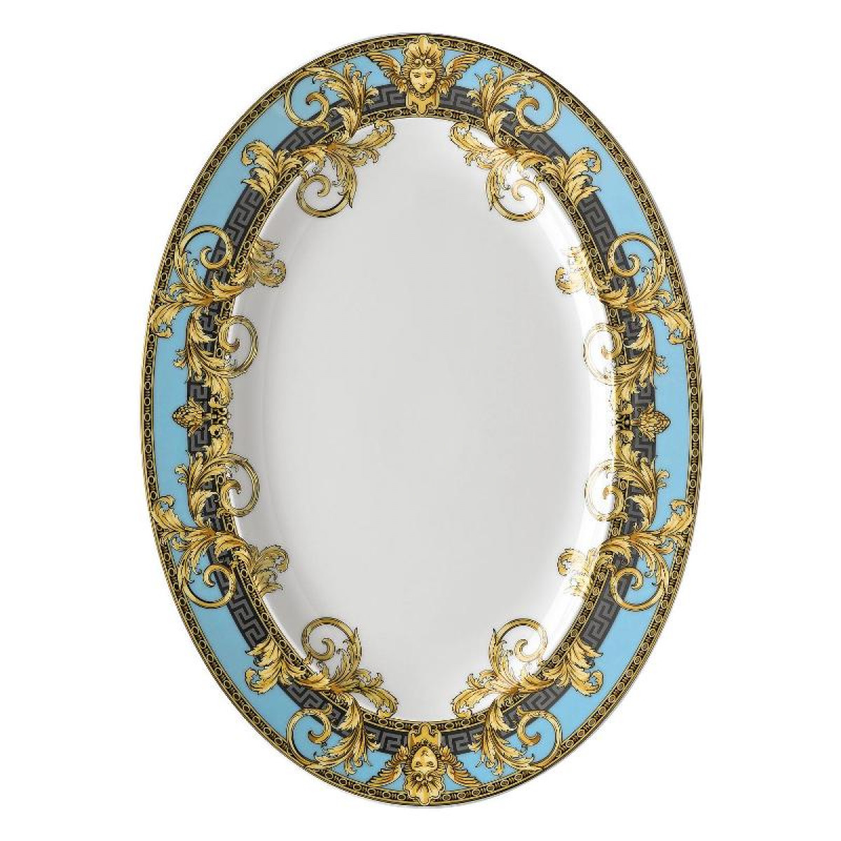 Rosenthal Versace,'Prestige Gala Le Bleu' Блюдо,34 x 24,5 см
