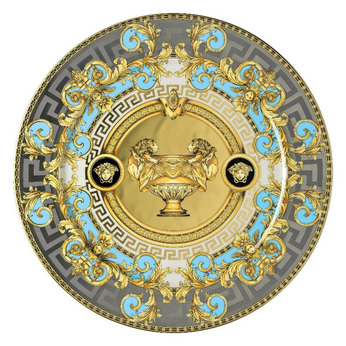 Rosenthal Versace,'Prestige Gala Le Bleu' Тарелка пирожковая,33 см