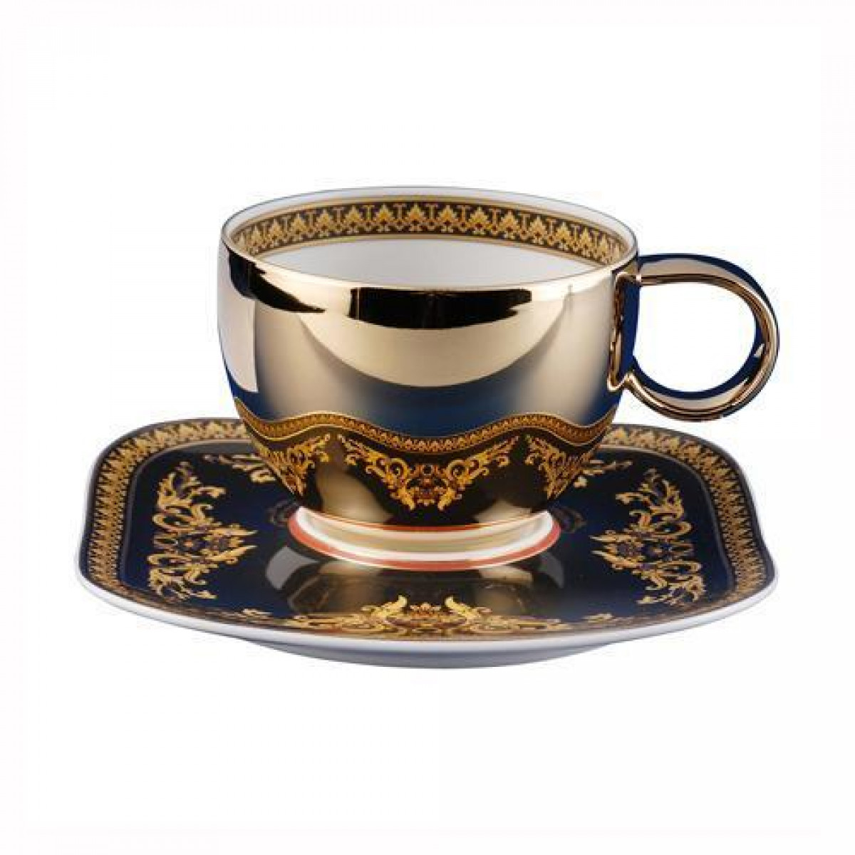Rosenthal Versace 'Ikarus Medusa' Чашка универсальная с блюдцем,2 предм.,0.29 л