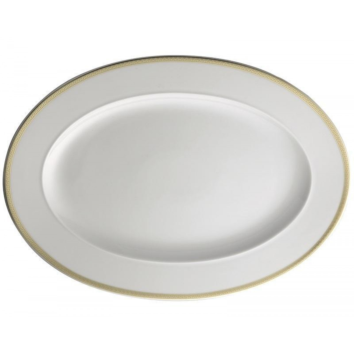 Rosenthal Versace 'Ikarus Médaillon Méandre d´Or' Блюдо 40 см