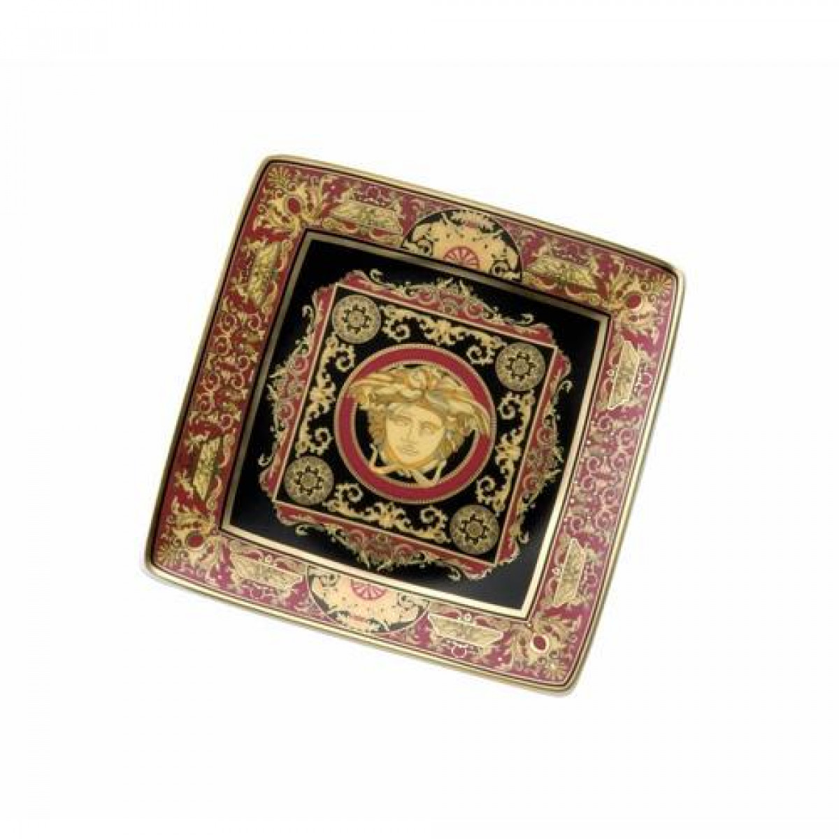 Rosenthal Versace 'Ikarus Medusa' Блюдо квапдратное плоское 12 см