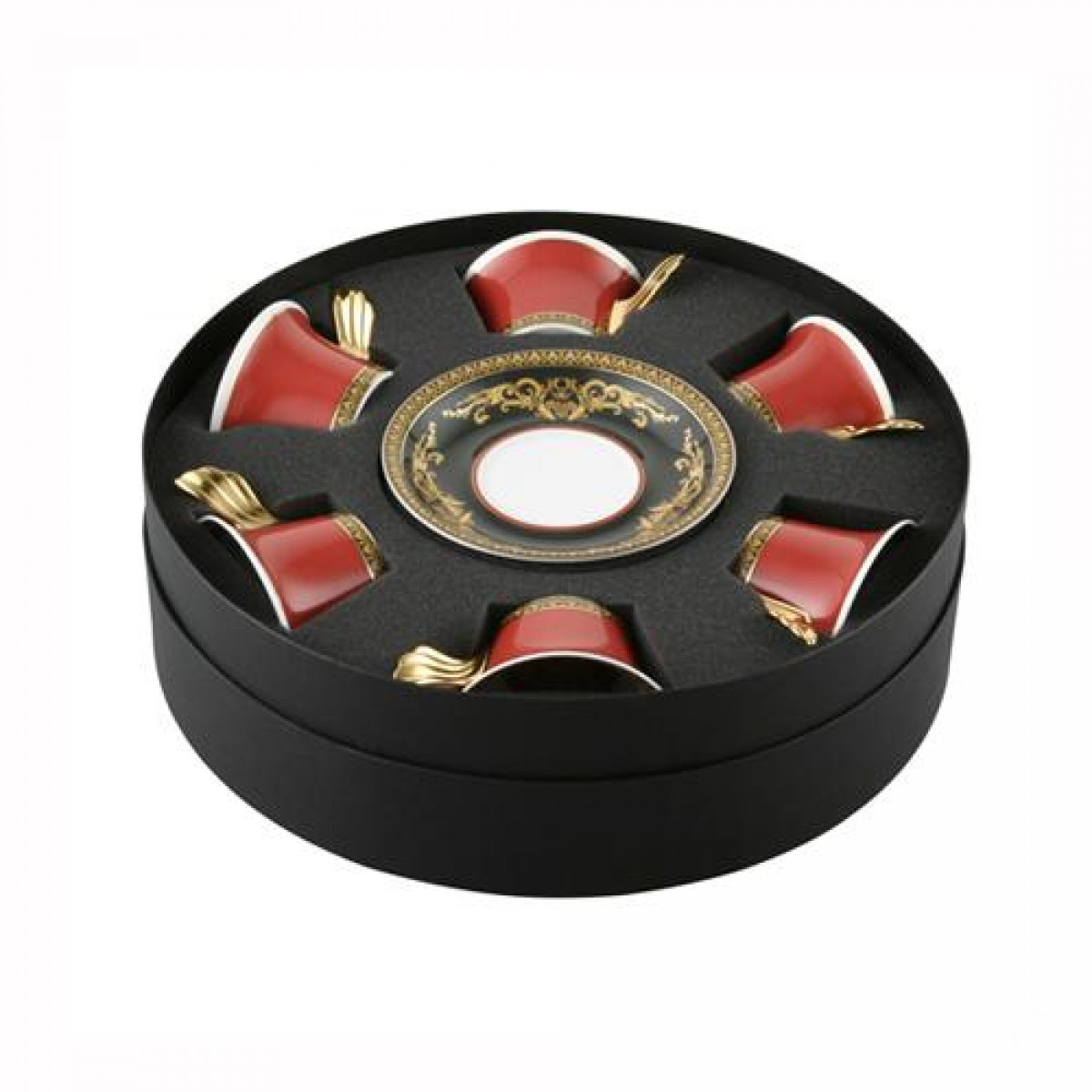 Rosenthal Versace 'Ikarus Medusa' Набор из 6 чайных чашек с блюдцами