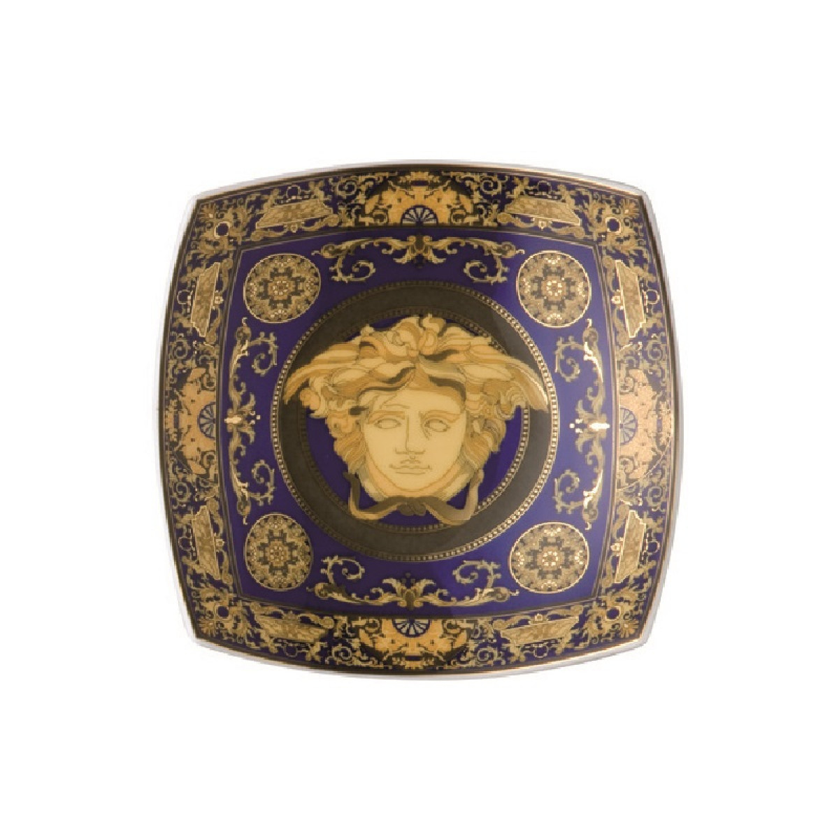 Rosenthal Versace Medusa blue Schale 14 cm