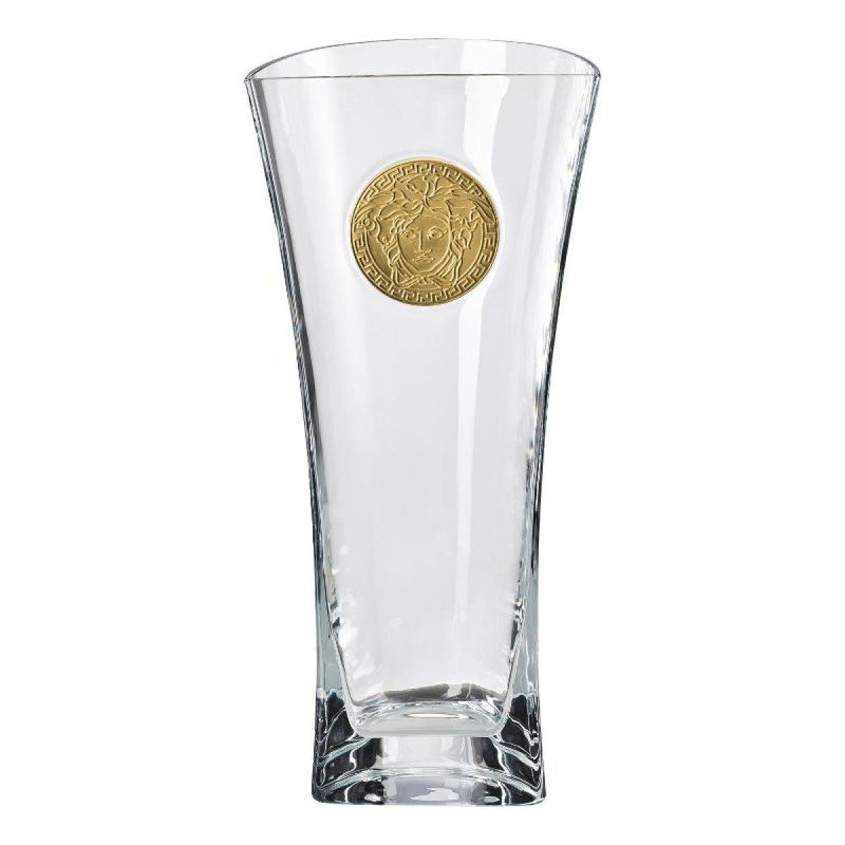 Rosenthal Versace,'Medusa Madness' Ваза стеклянная прозрачная 40 см