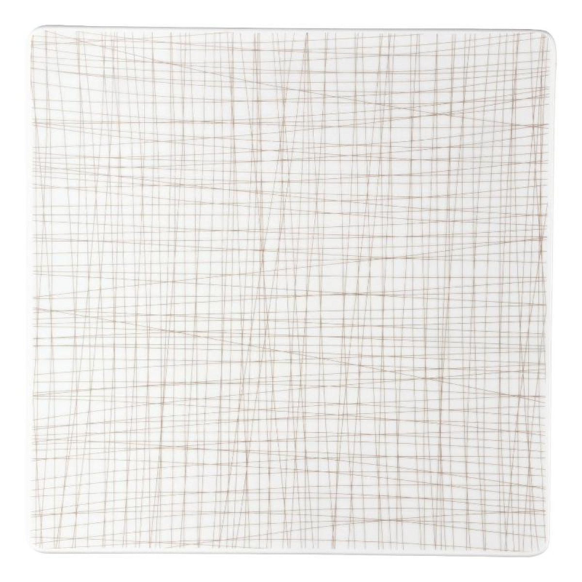 Rosenthal Selection,'Mesh Line Walnut' Тарелка квадратная плоская 31 см