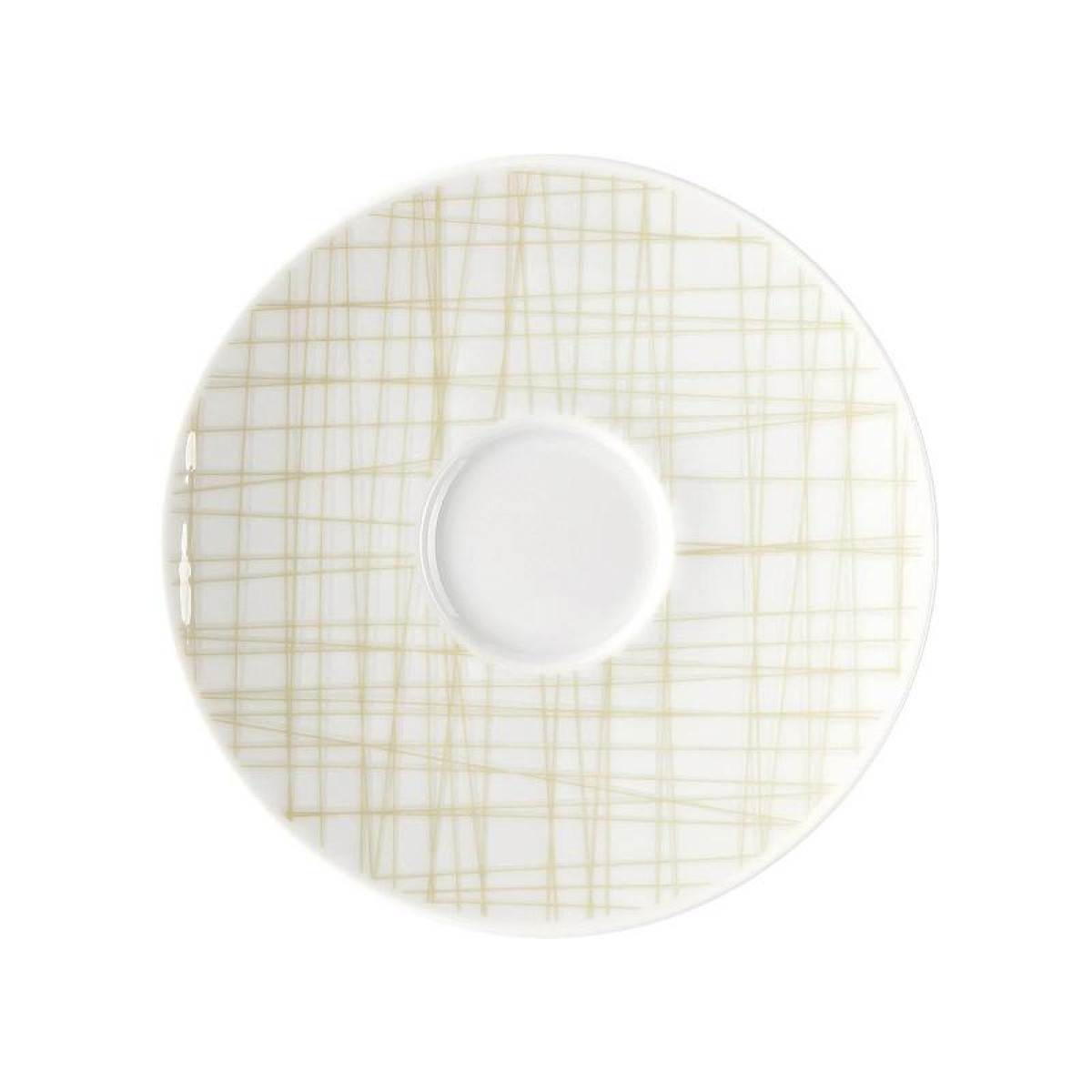 Rosenthal Selection,'Mesh Line Cream' Блюдце к чашке для эспрессо,12 см