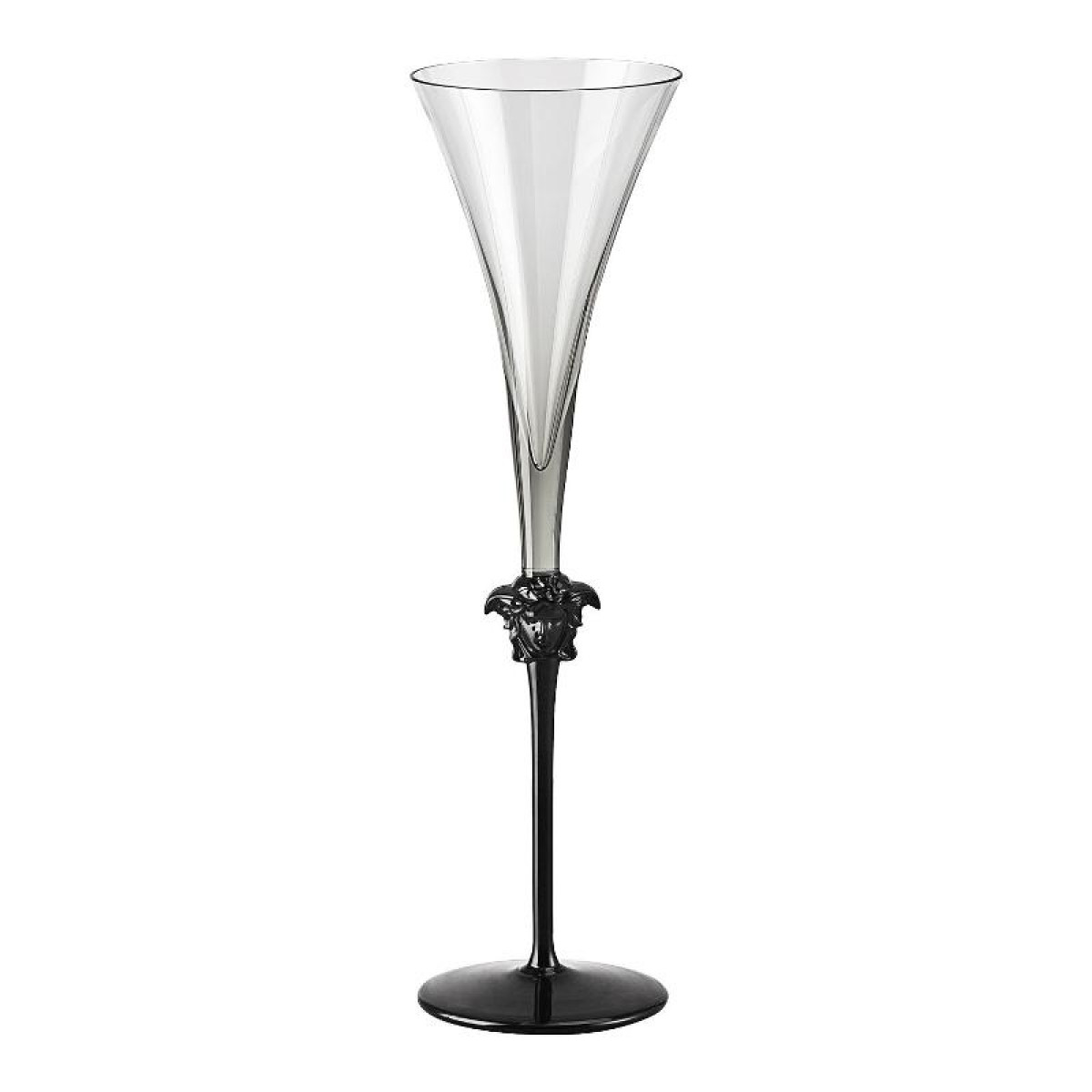 Rosenthal Versace,'Medusa Lumiere Haze' Фужер для шампанского,серый,стеклянный,196 мл/ 30.3 см
