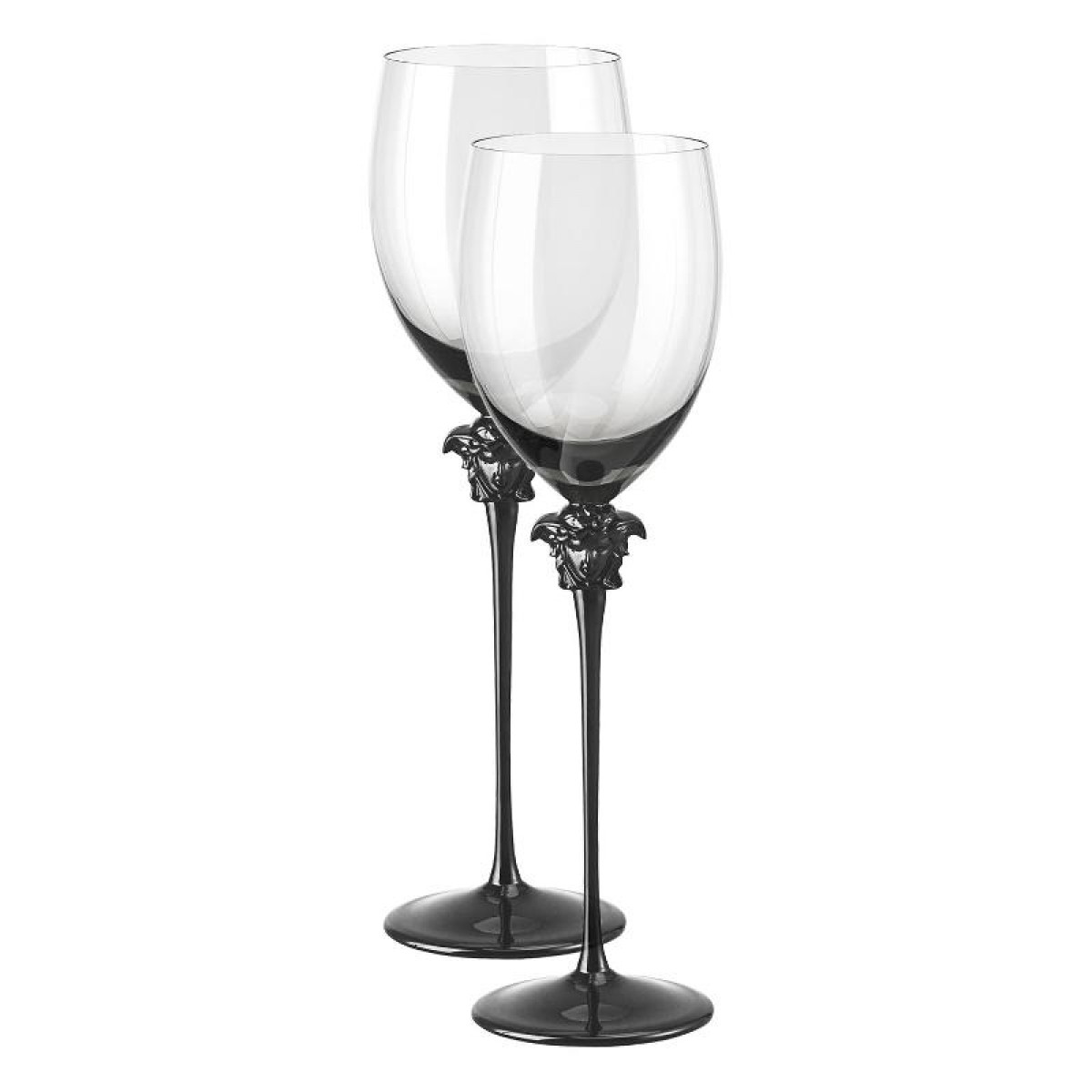Rosenthal Versace,'Medusa Lumiere Haze' Набор бокалов из 2 предм.для красного вина,серый,476 мл/ 28 см