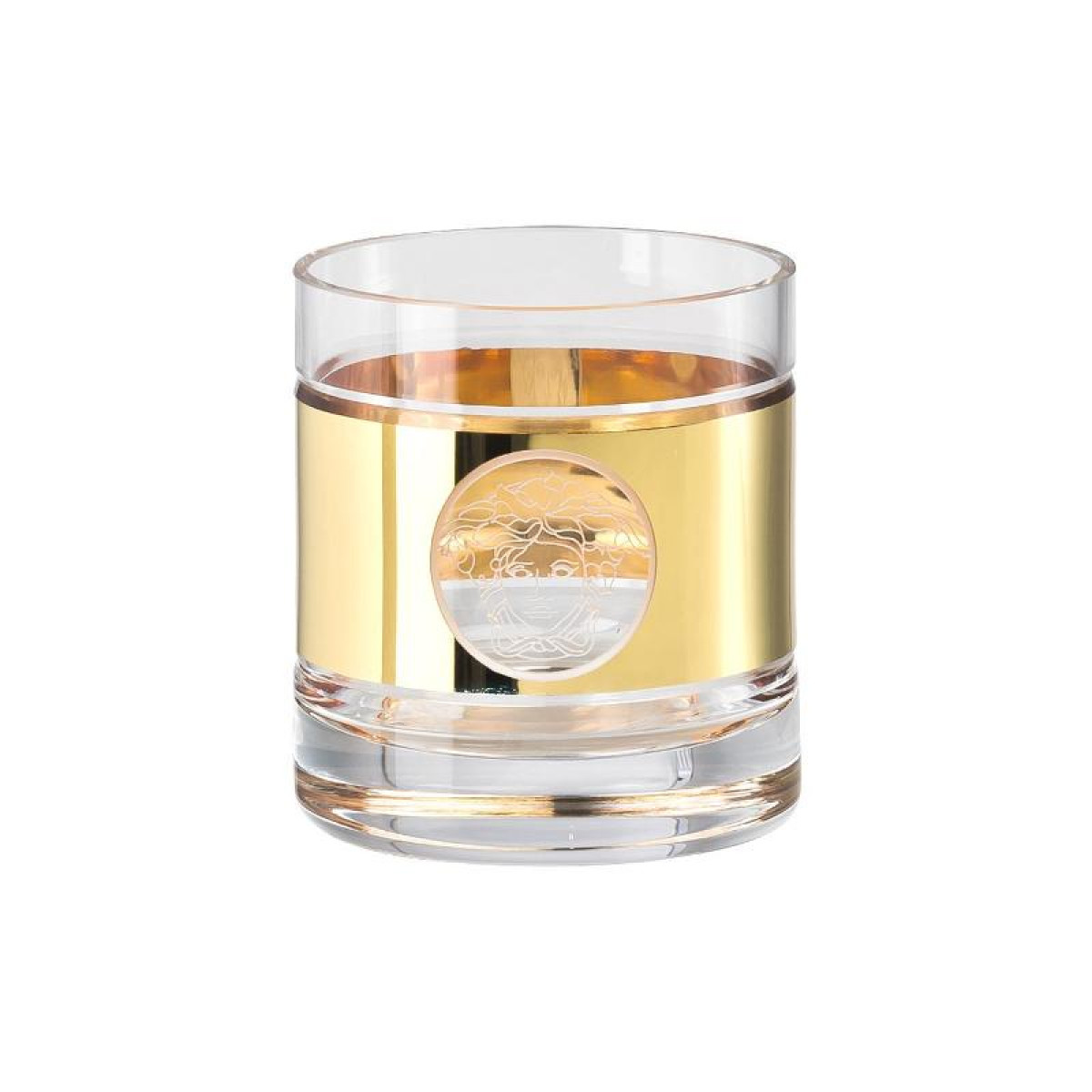 Rosenthal Versace,'Medusa Madness Oro - Bar' Бокал широкий для виски/коктейля,0.29 л/ 9 см