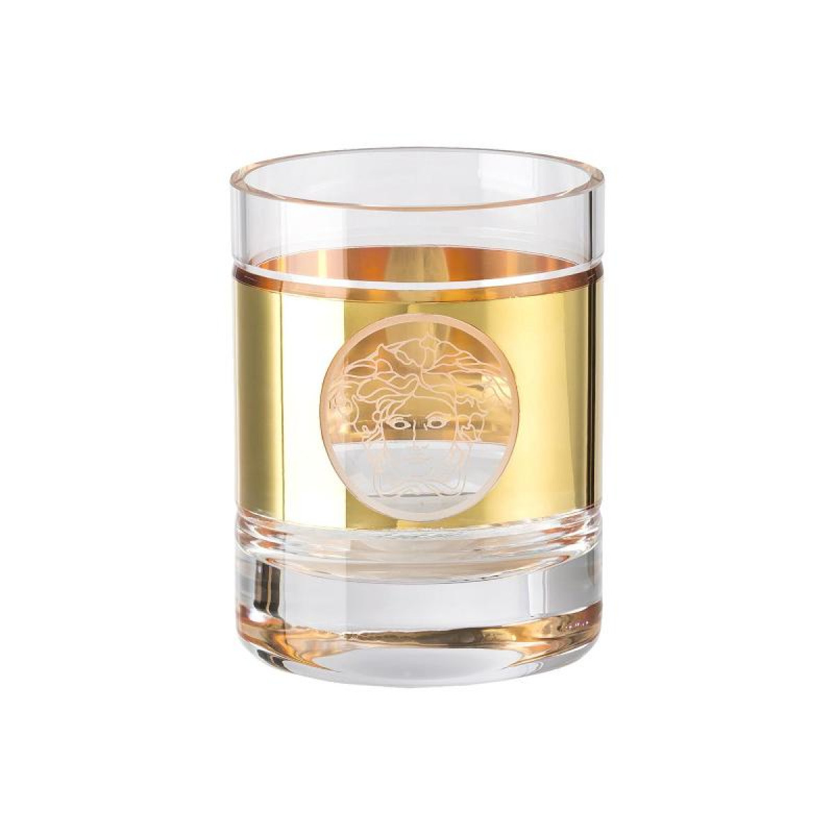 Rosenthal Versace,'Medusa Madness Oro - Bar' Бокал для виски,круглый,стеклянный,0.16 л/ 8.3 см