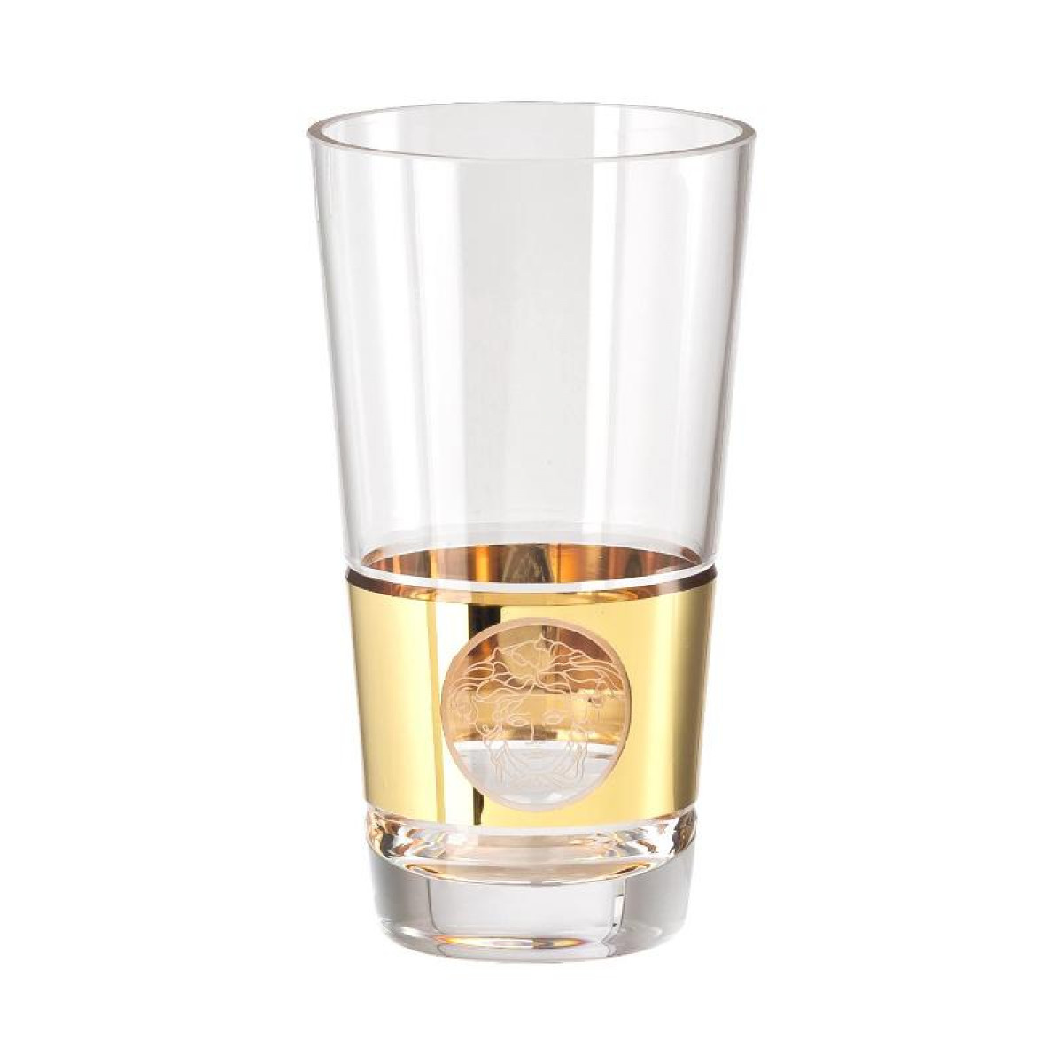 Rosenthal Versace,'Medusa Madness Oro - Bar' Стакан для лонгдринков,большой,стеклянный,0.40 л/ 15.5 см