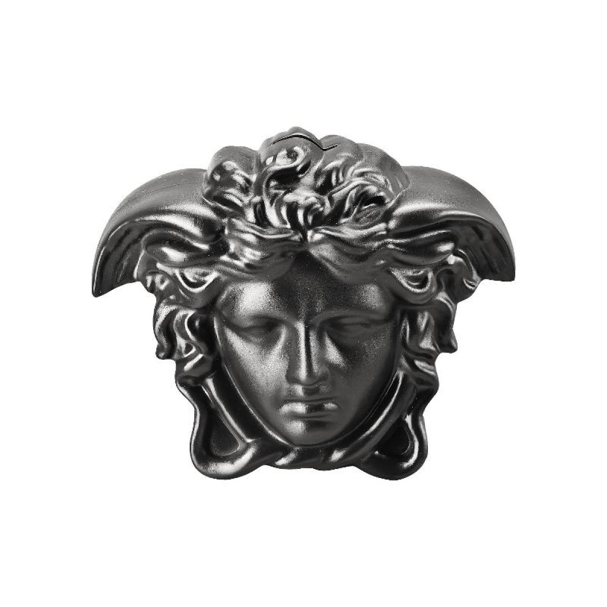 Rosenthal Versace,''Break the bank - Black' Копилка "Голова медузы",черная,высота: 18x12x14.5 см