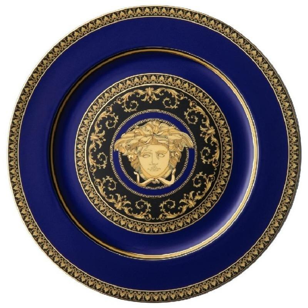Rosenthal Versace 'Medusa blue' Тарелка подстановочная 30 см