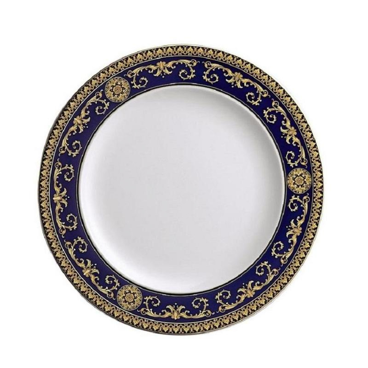 Rosenthal Versace 'Medusa blue' Суповая тарелка 22 см