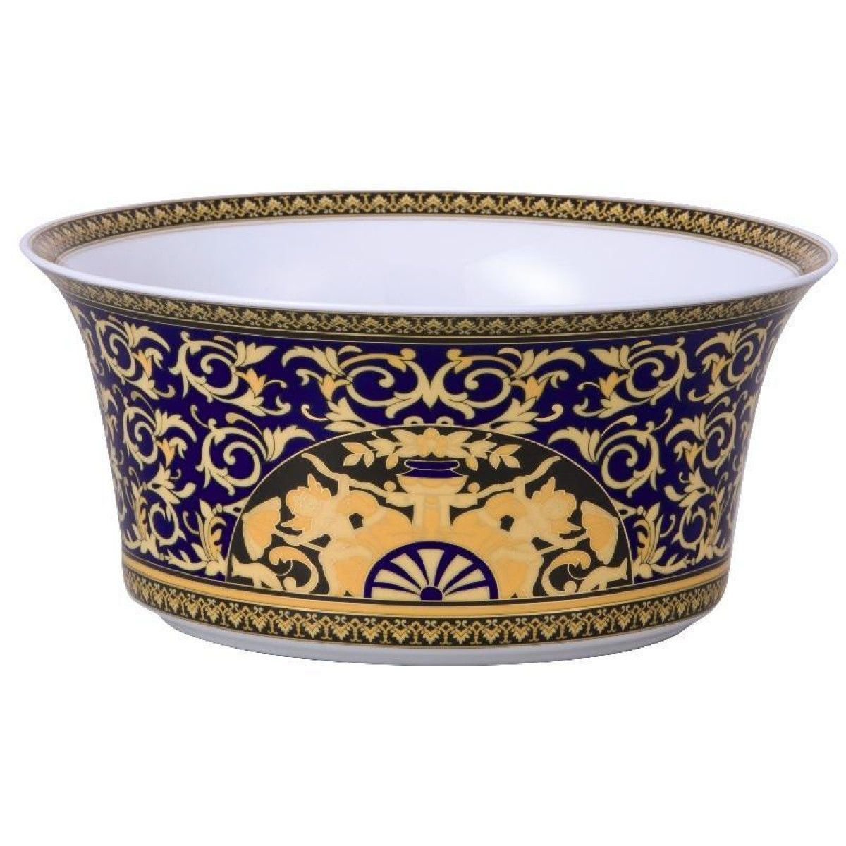 Rosenthal Versace 'Medusa blue' Тарелка десертная глубокая 25 см