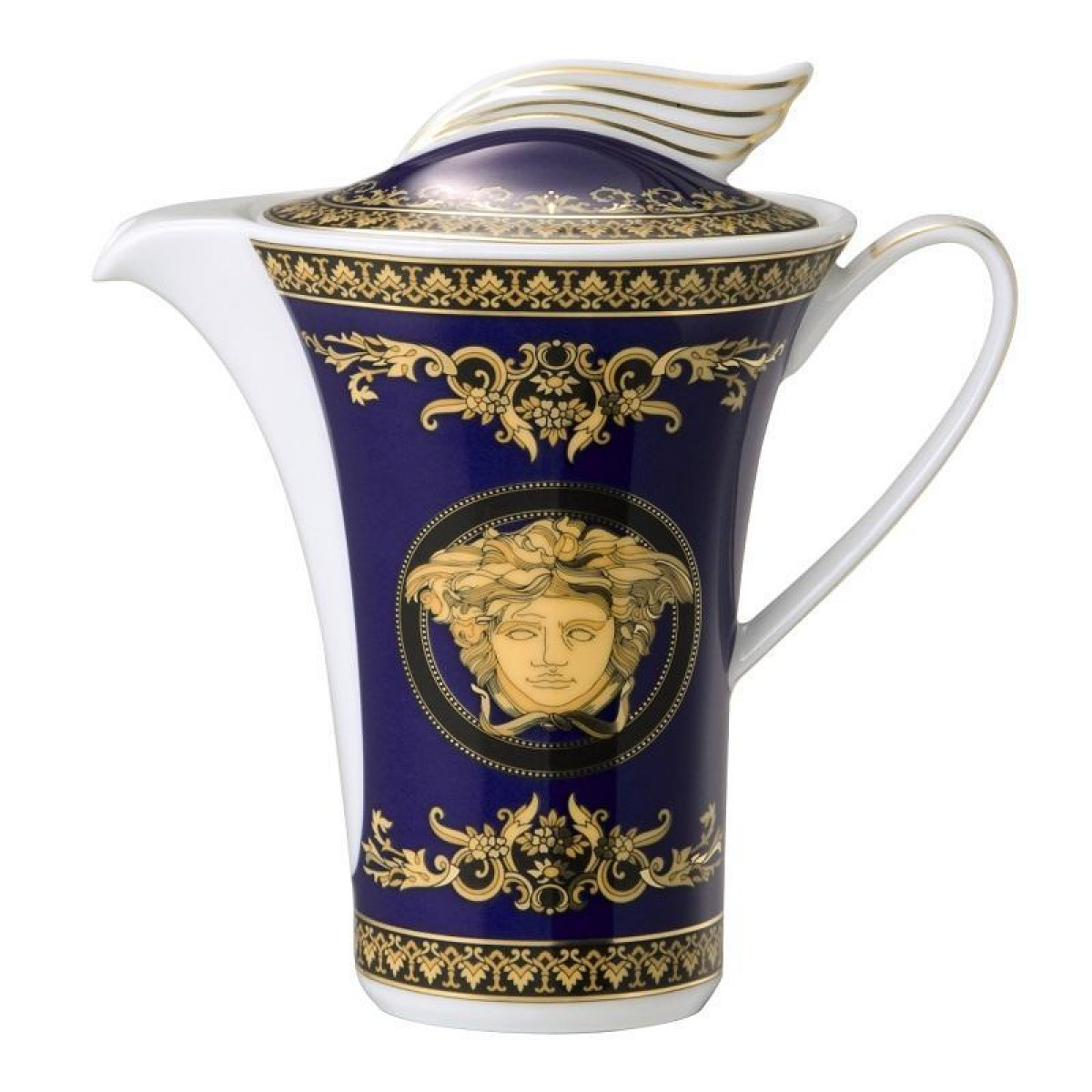 Rosenthal Versace 'Medusa blue' Молочник 0,22 л
