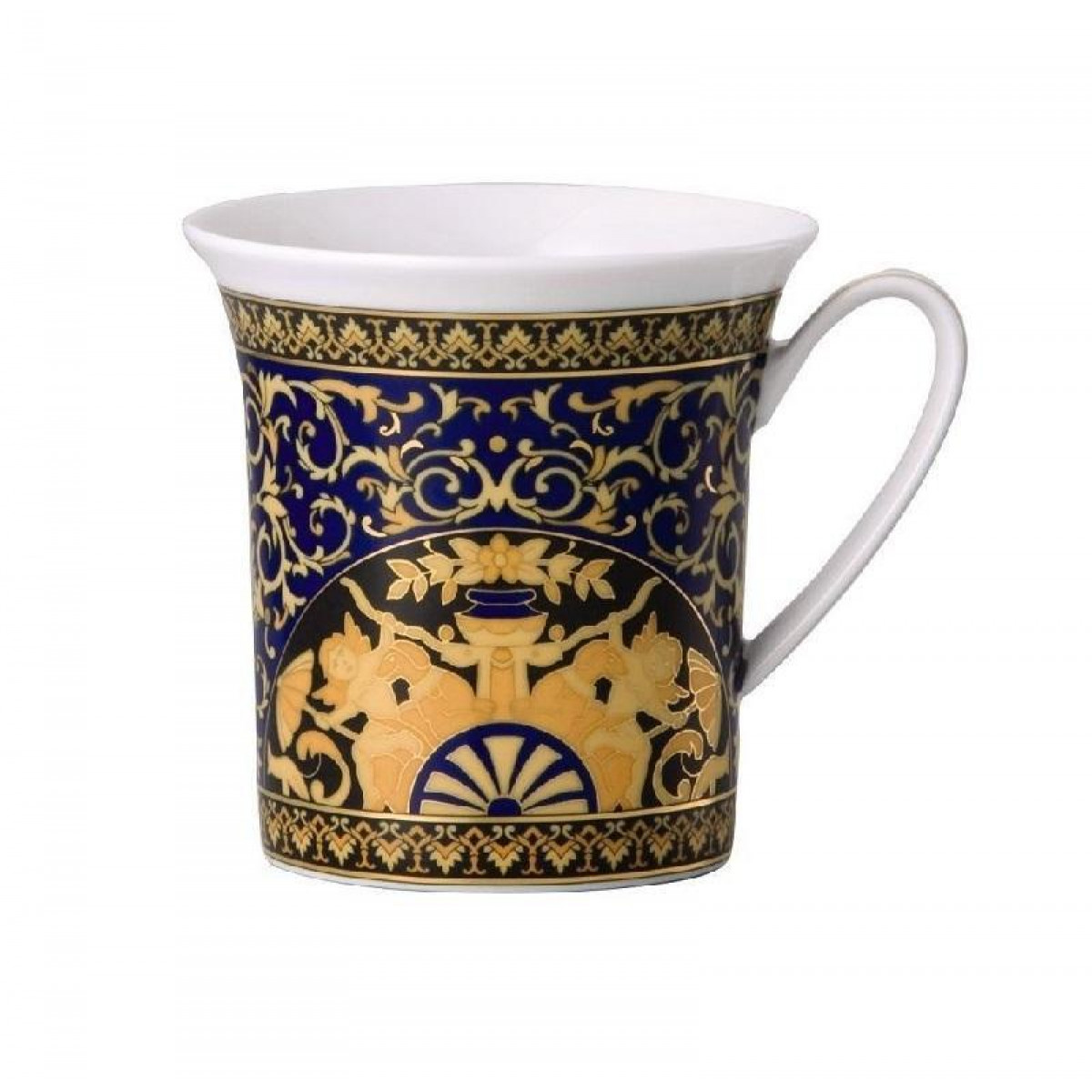 Rosenthal Versace 'Medusa blue Gourmet' Кружка с ручкой 0,35 л