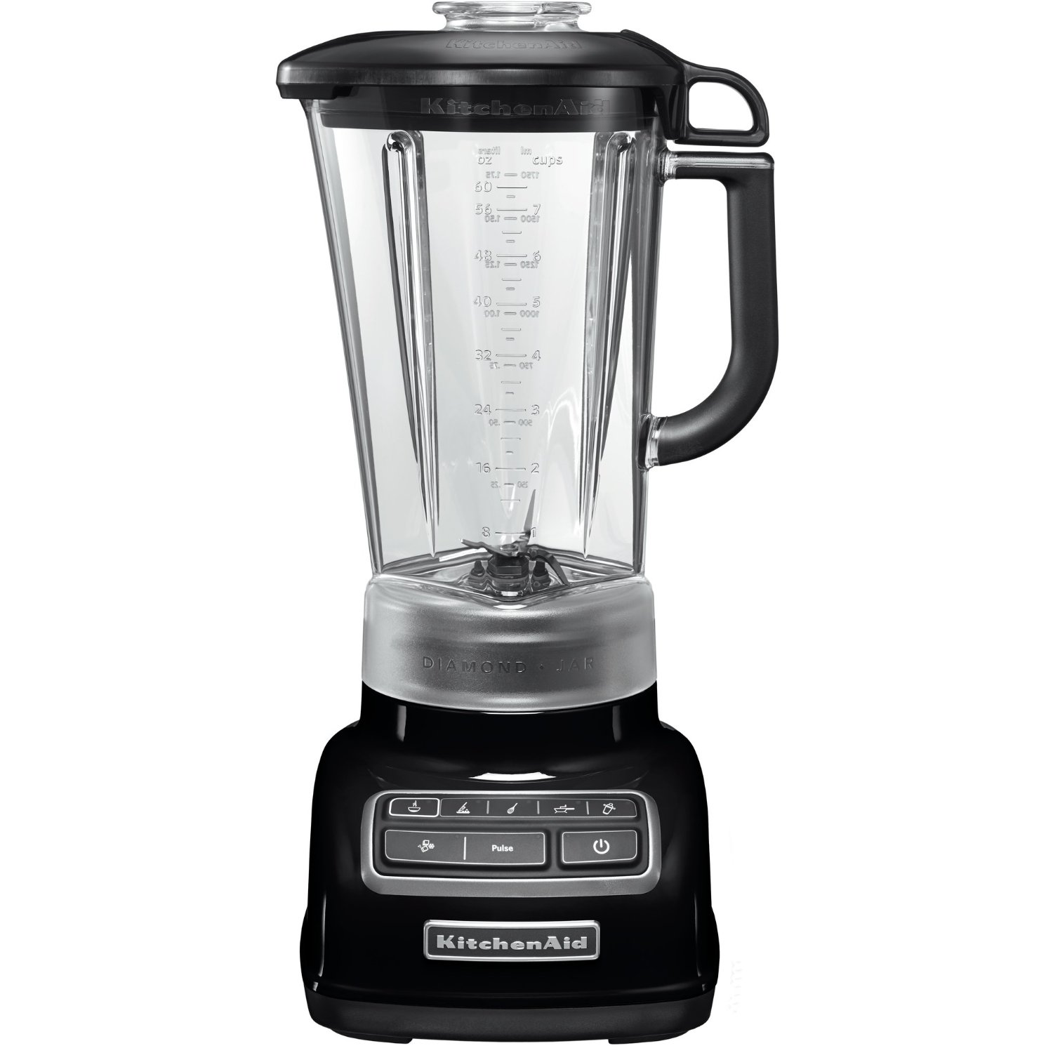 Блендер стационарный KitchenAid Diamond, объем чаши 1,75 л, черный (5KSB1585EOB)