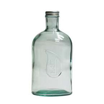 Бутыль San Miguel, объем 1,4 л, высота 22 см, прозрачный голубой (5783)