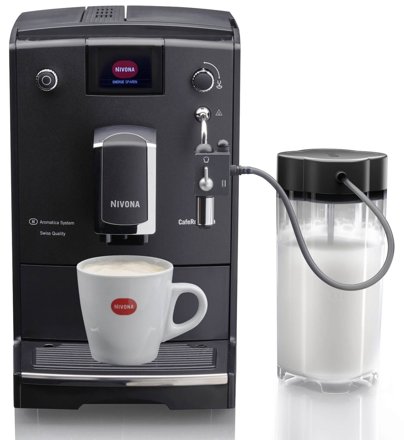 Кофемашина автоматическая NIVONA CafeRomatica 660, объем 2,2 л, черный (NICR 660)