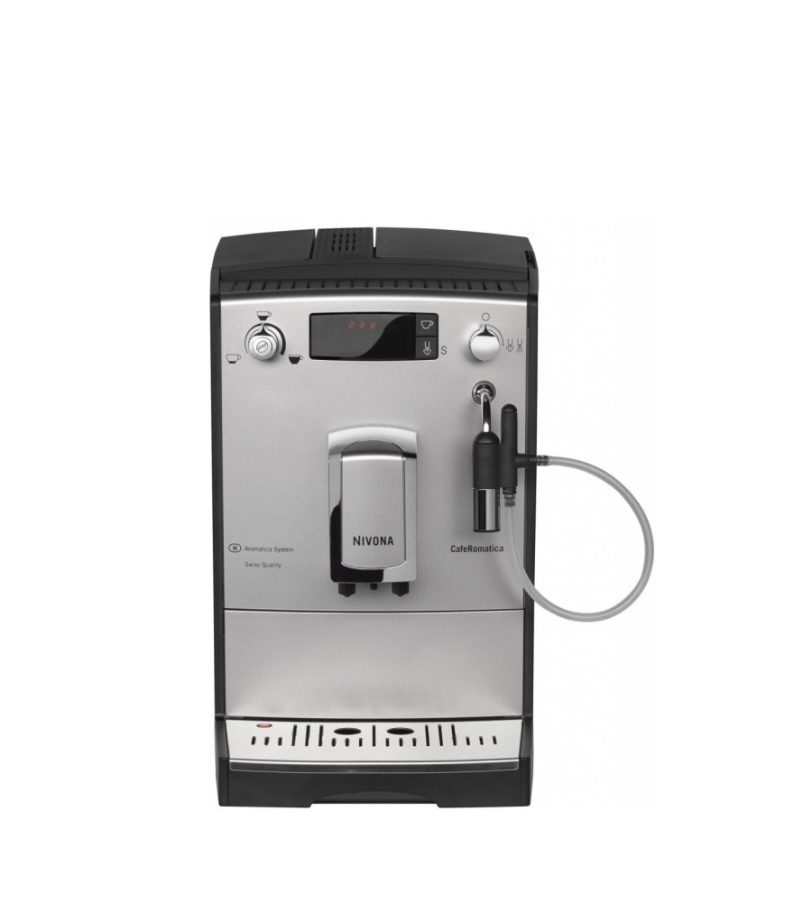 Кофемашина автоматическая NIVONA CafeRomatica NICR 656, объем 2 л, серебристый (NICR 656)