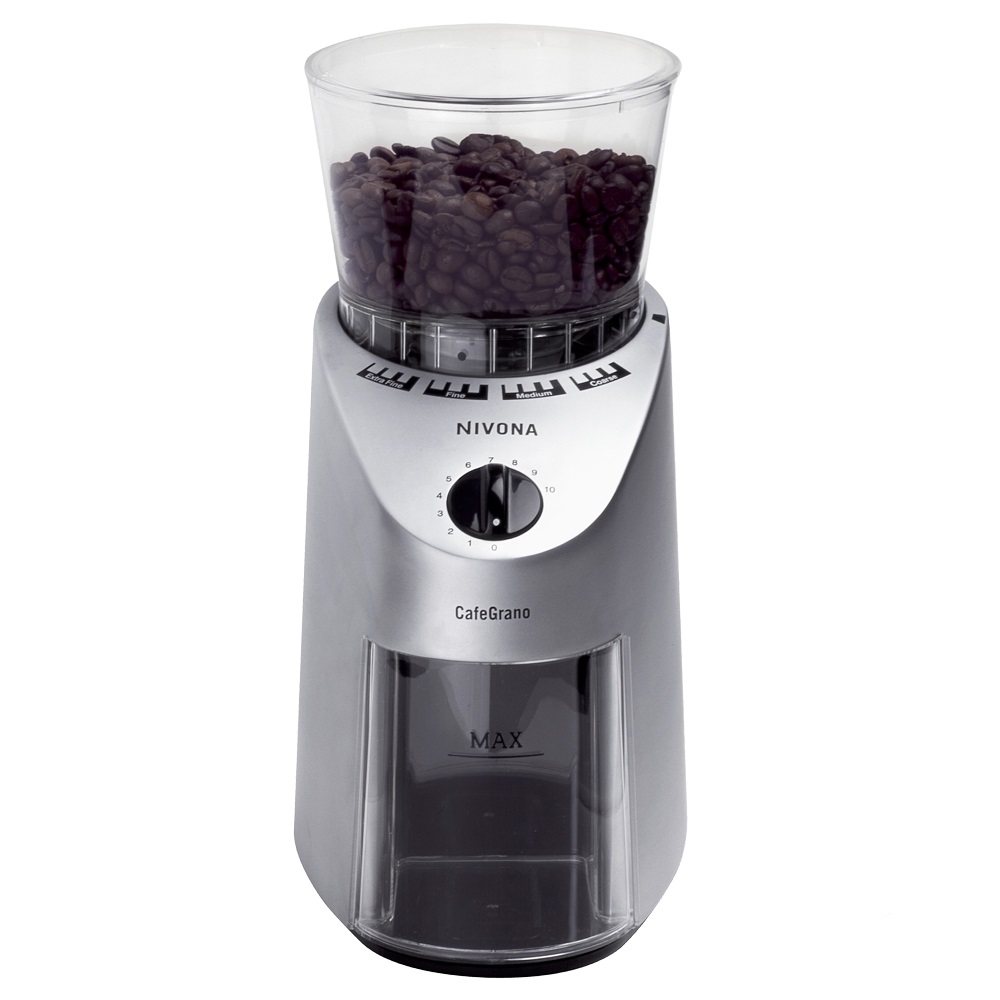 Кофемолка электрическая Nivona CafeGrano 130, 16 скоростей, серый (NICG 130)