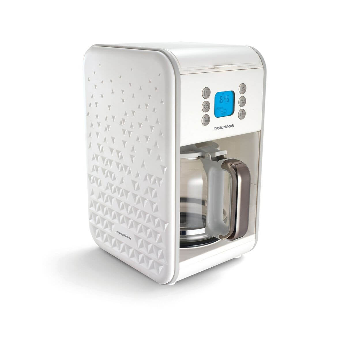 Кофеварка Morphy Richards Prism, объем 1,8 л, белый (163001EE)