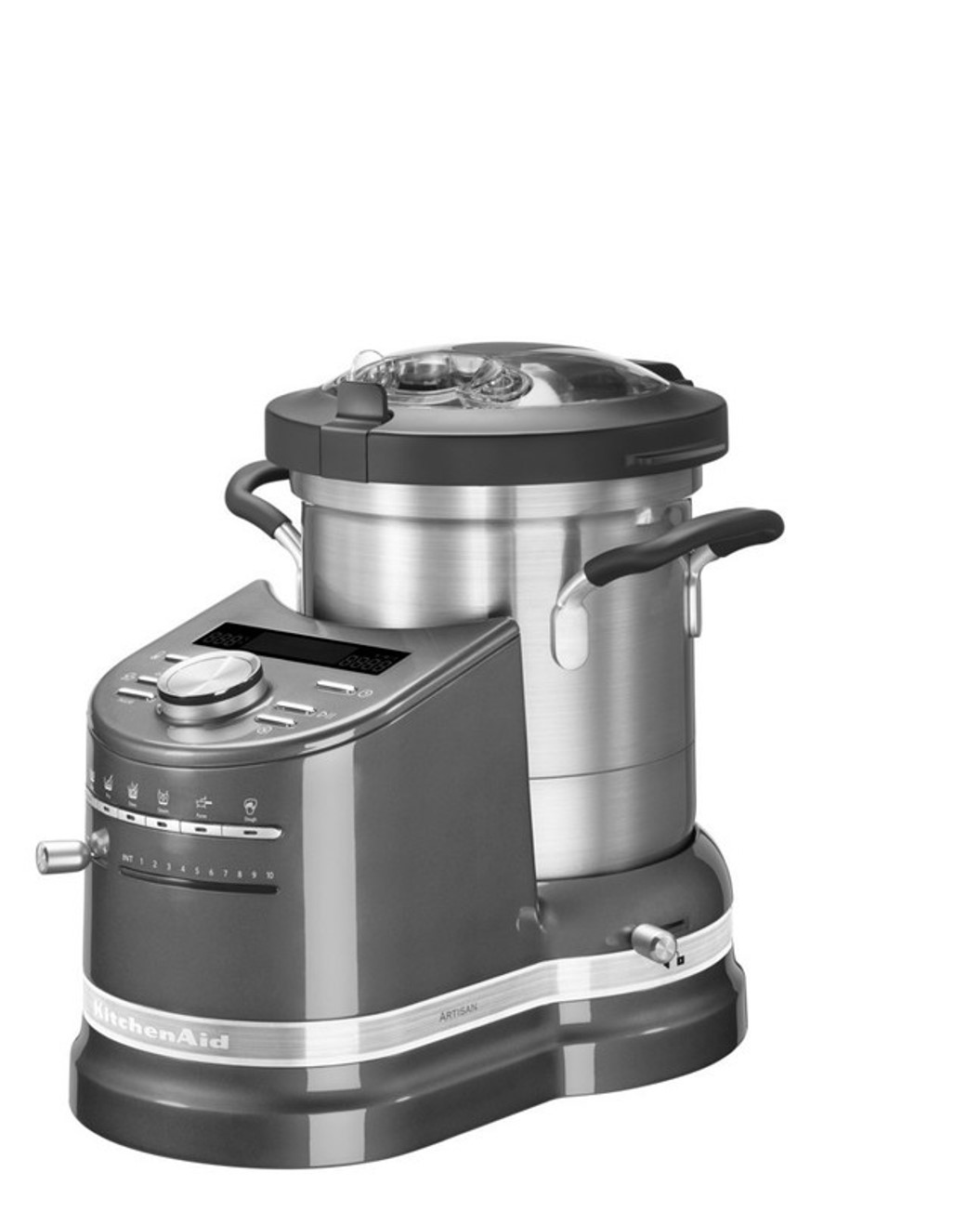 Кулинарный процессор KitchenAid Artisan, объем 4,5 л, серый (5KCF0103EMS)