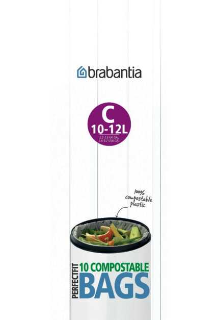 Мешки для мусора Brabantia 10/12 л, 10 шт. (419782)