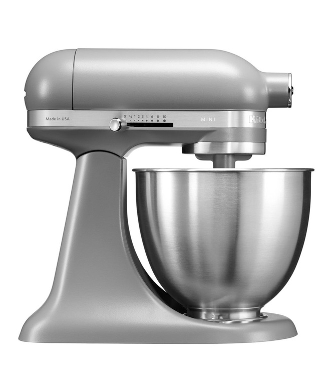 Миксер планетарный KitchenAid Artisan, мини-чаша 3,3 л, матовый серый (5KSM3311XEFG)