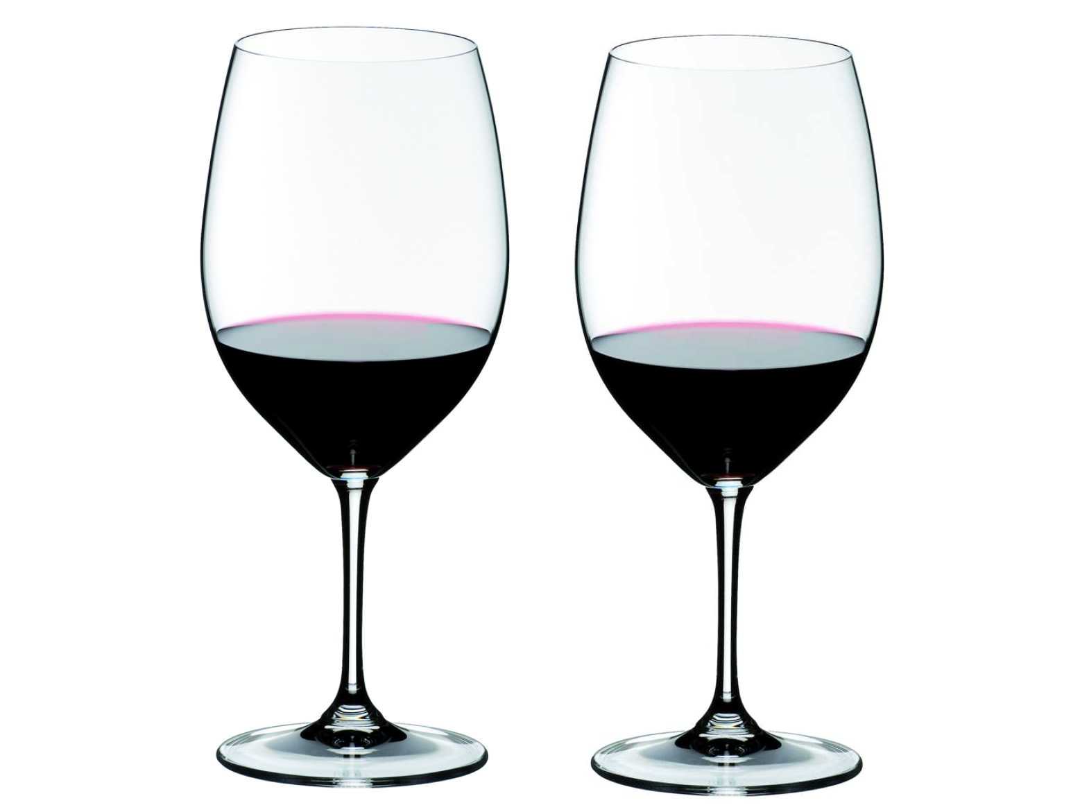 Набор бокалов для красного вина Riedel VINUM, объем 0,6 л, 2 штуки (6416/0)