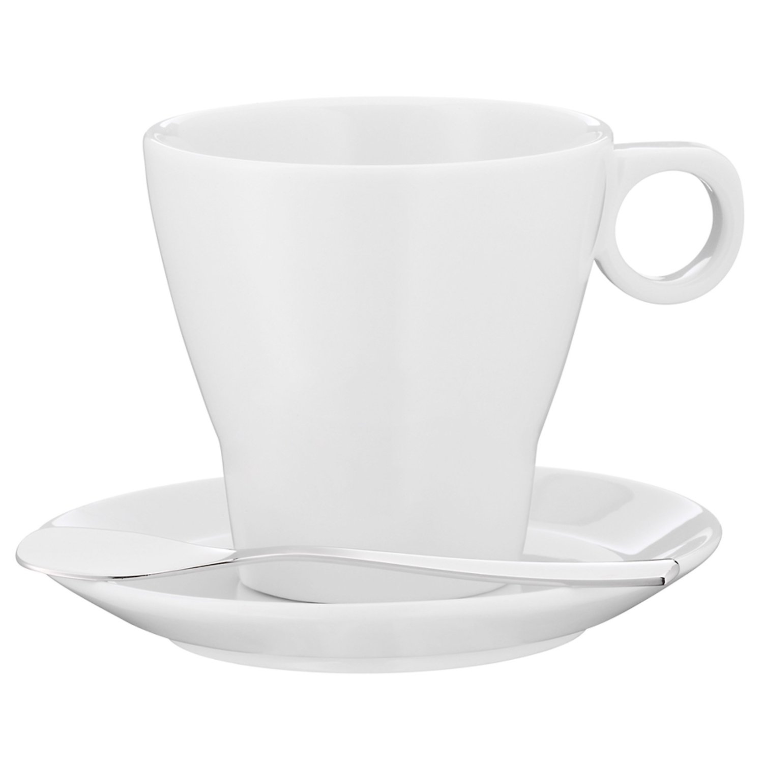 Набор: чашка с блюдцем и ложкой WMF Barista, 3 предмета в наборе (06 8621 6040)