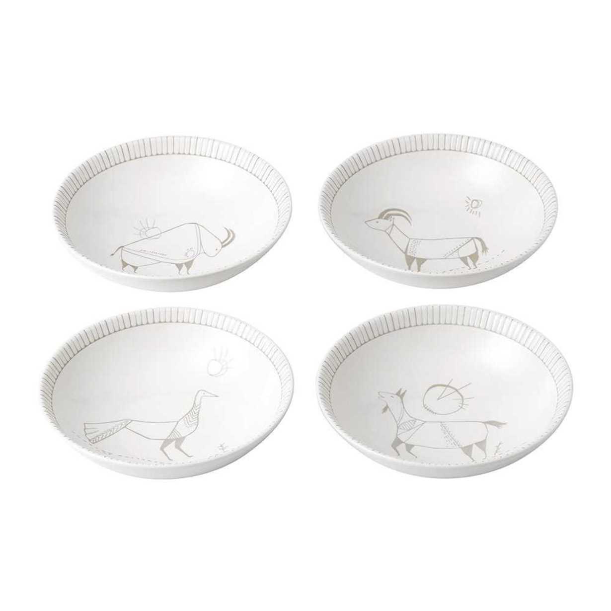 Набор пиал Royal Doulton ELLEN DEGENERES, диаметр 14 см, 4 штуки (40027663)