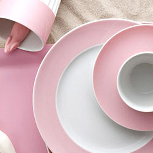 Набор столовый на 2 персоны Rosenthal SUNNY DAY, розовый, 10 предметов (10850-408533-28010)
