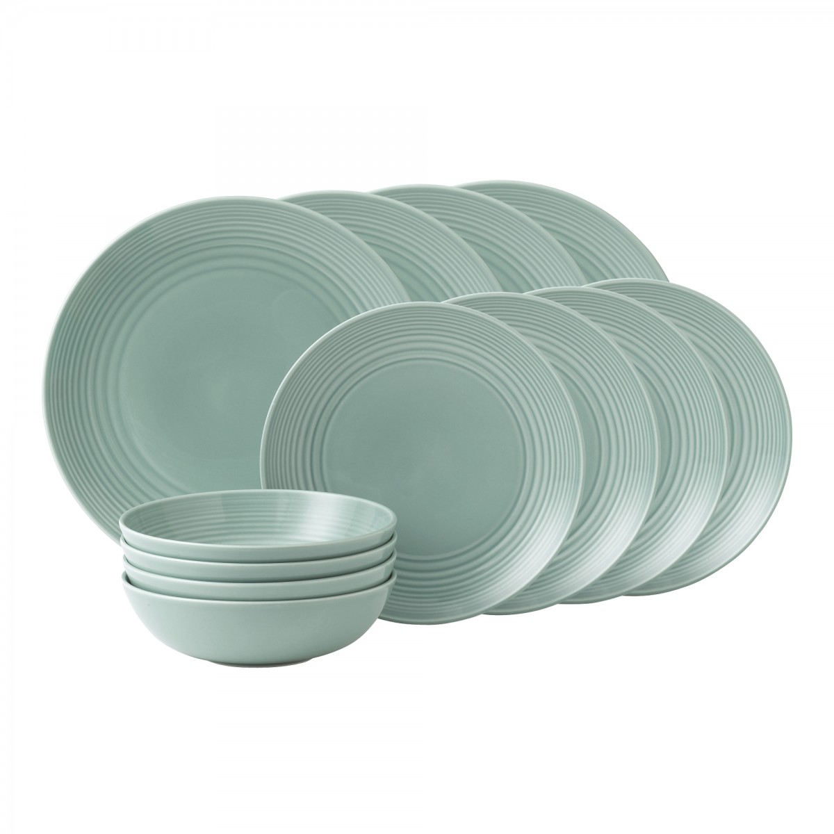 Набор столовой посуды Royal Doulton GORDON RAMSAY MAZE TEAL, голубой, 12 предметов (GRMZTE22417)