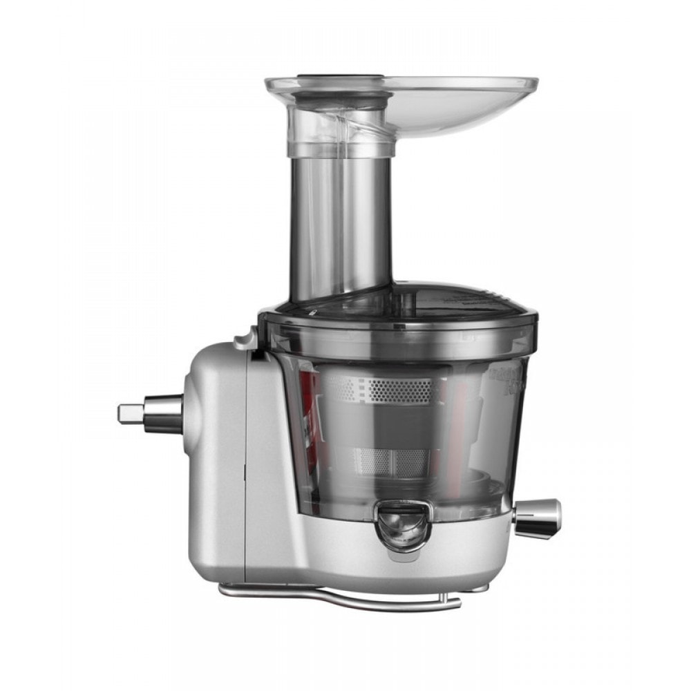 Насадка-соковыжималка шнековая для планетарного миксера KitchenAid, серебристый (5KSM1JA)