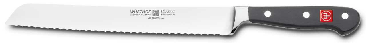Нож для нарезки хлеба Wuesthof Classic, длина 23 см (4150)