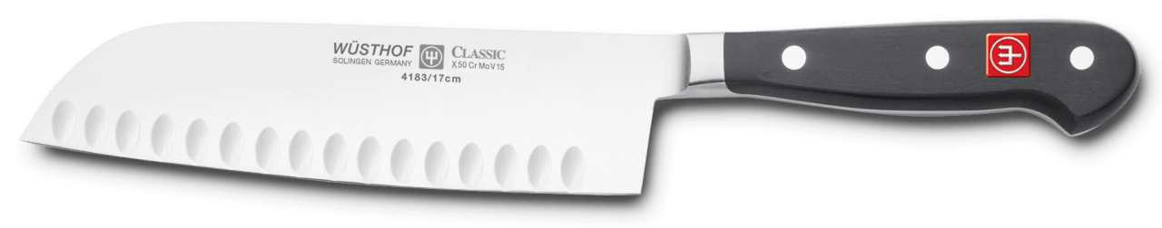 Нож шеф-повара японский Wuesthof Classic, длина 17 см (4183)
