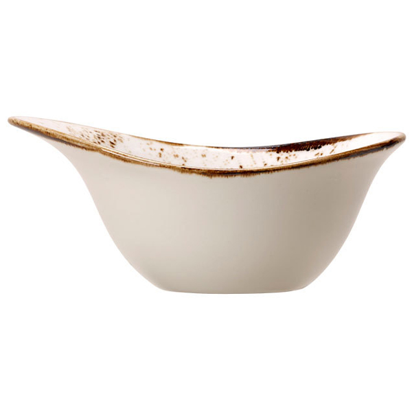 Пиала асимметричная Steelite CRAFT WHITE, длина 18 см, белый (11550524)